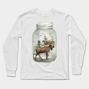 Winter in a Jar Long Sleeve T-Shirt